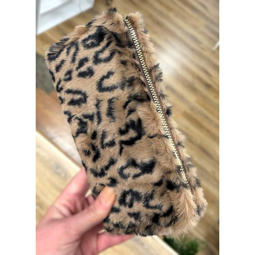 Πορτοφόλι Οικολογική γούνα animal Print