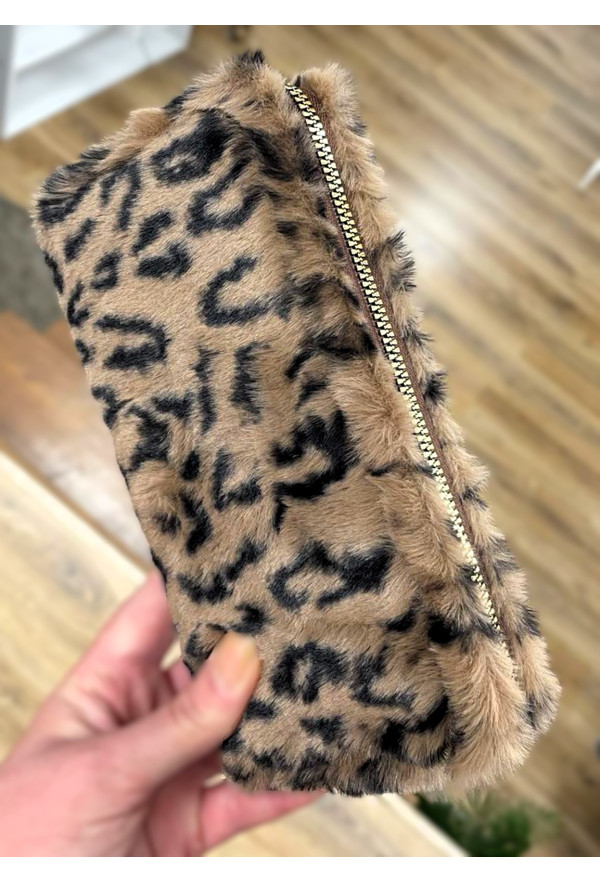 Πορτοφόλι Οικολογική γούνα animal Print