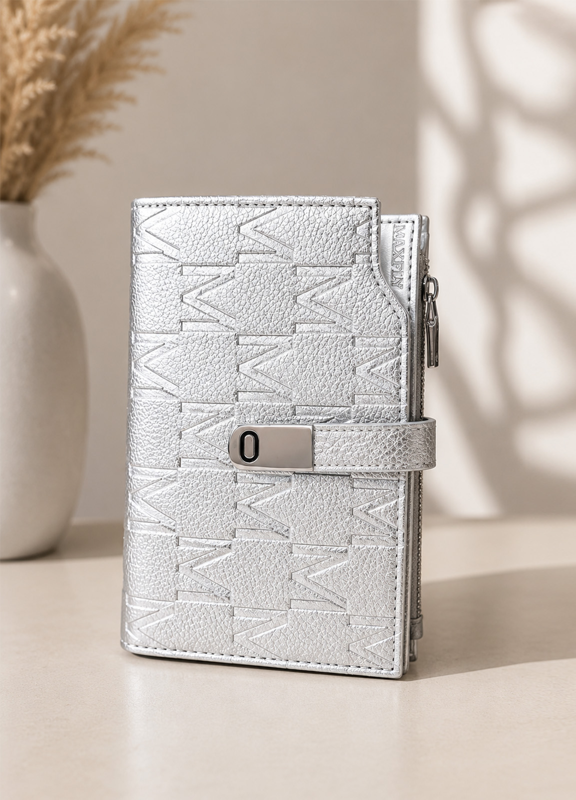 Πορτοφόλι Metallic Silver 